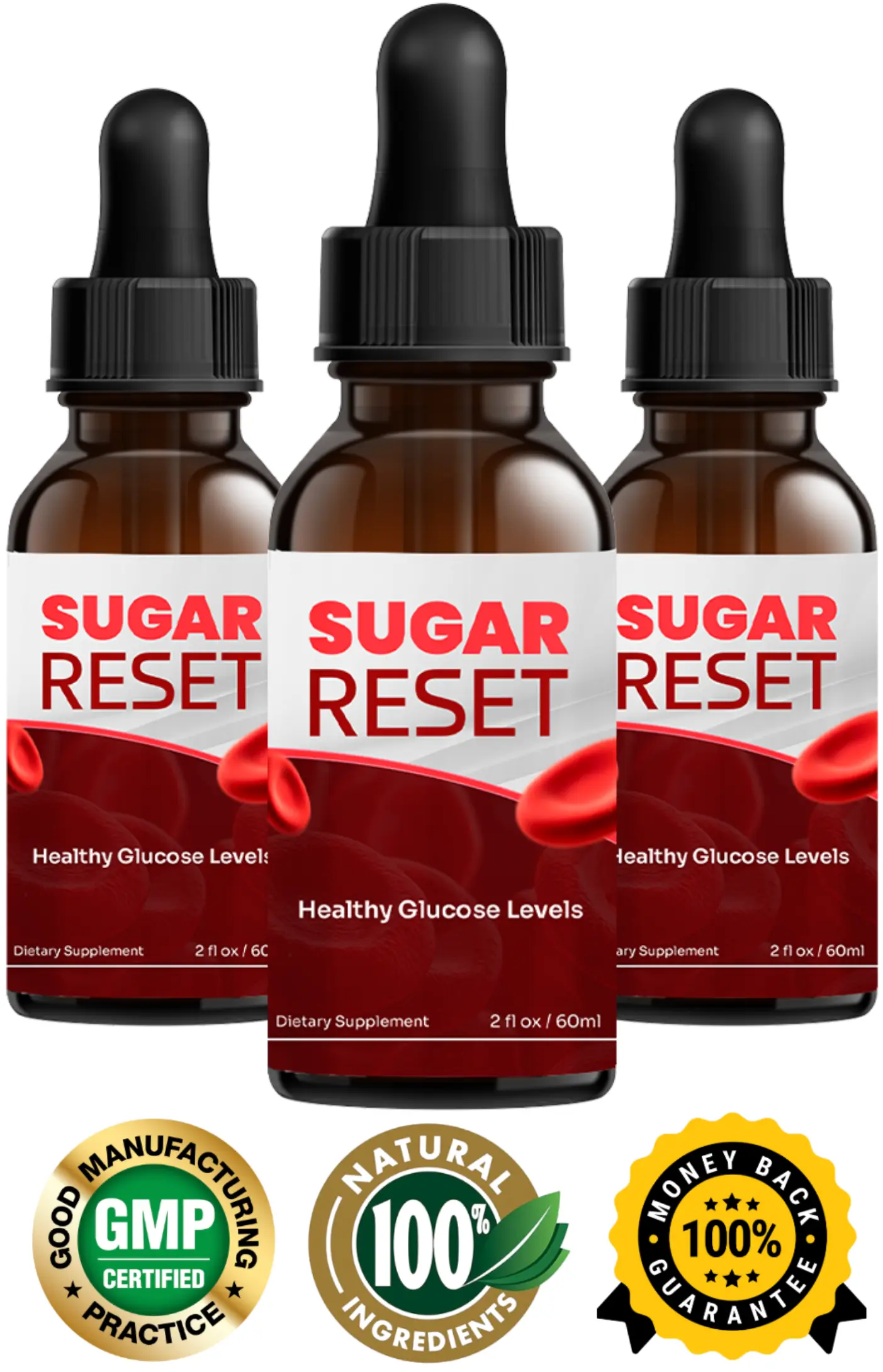 Sugar Reset liquid supplement bottle