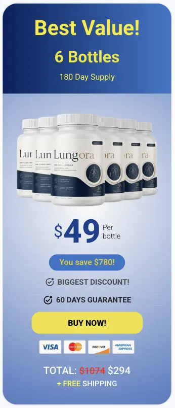 Lungora 6 bottle best value package
