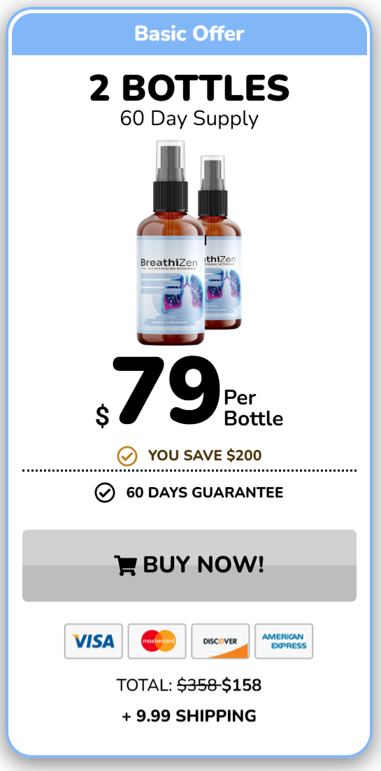 Breathizen two bottle package